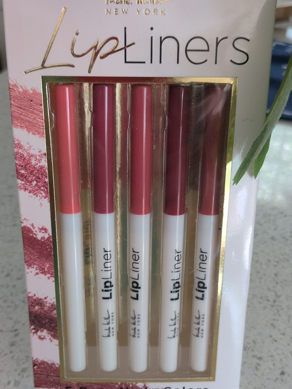 Lip Liners Set - 5 Pink & Mauve Shades